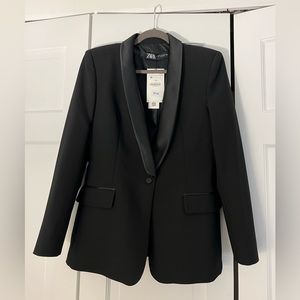 ZARA Blazer | Size: M | Color: Black | New with Tags